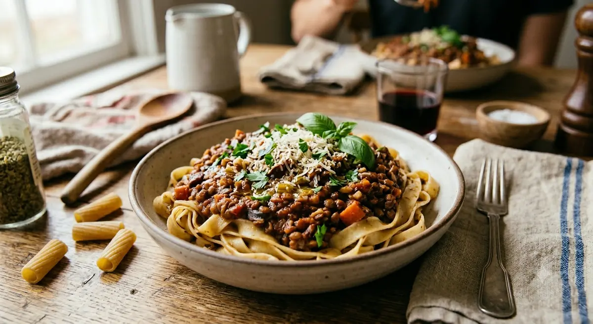 Hearty Vegan Bolognese